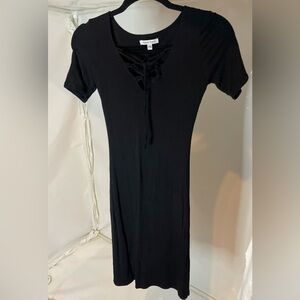 Velvet Torch Black Dress xsmall